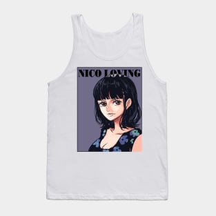 Nico Robin One Piece Fashion Tank Top